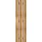 Ekena Millwork Spaced Board-n-Batten Shutters, Rough Sawn Western Red Cedar, 17 1/8"W x 66"H RBS06S17X066RWR - alternate 2